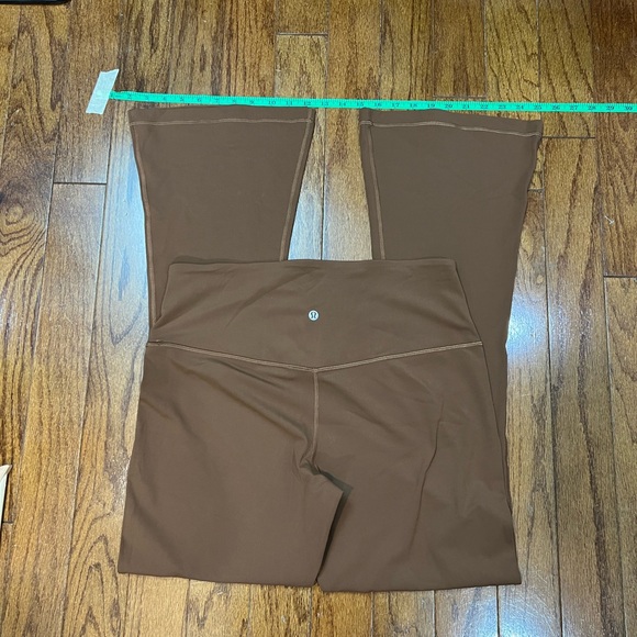 lululemon athletica Pants - 55. Lululemon size 14 brown align mini flare / wide leg pant inseam 33”